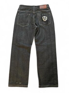 Vintage Phat Farm Y2K Baggy Embroidered Patch Denim Jeans‎